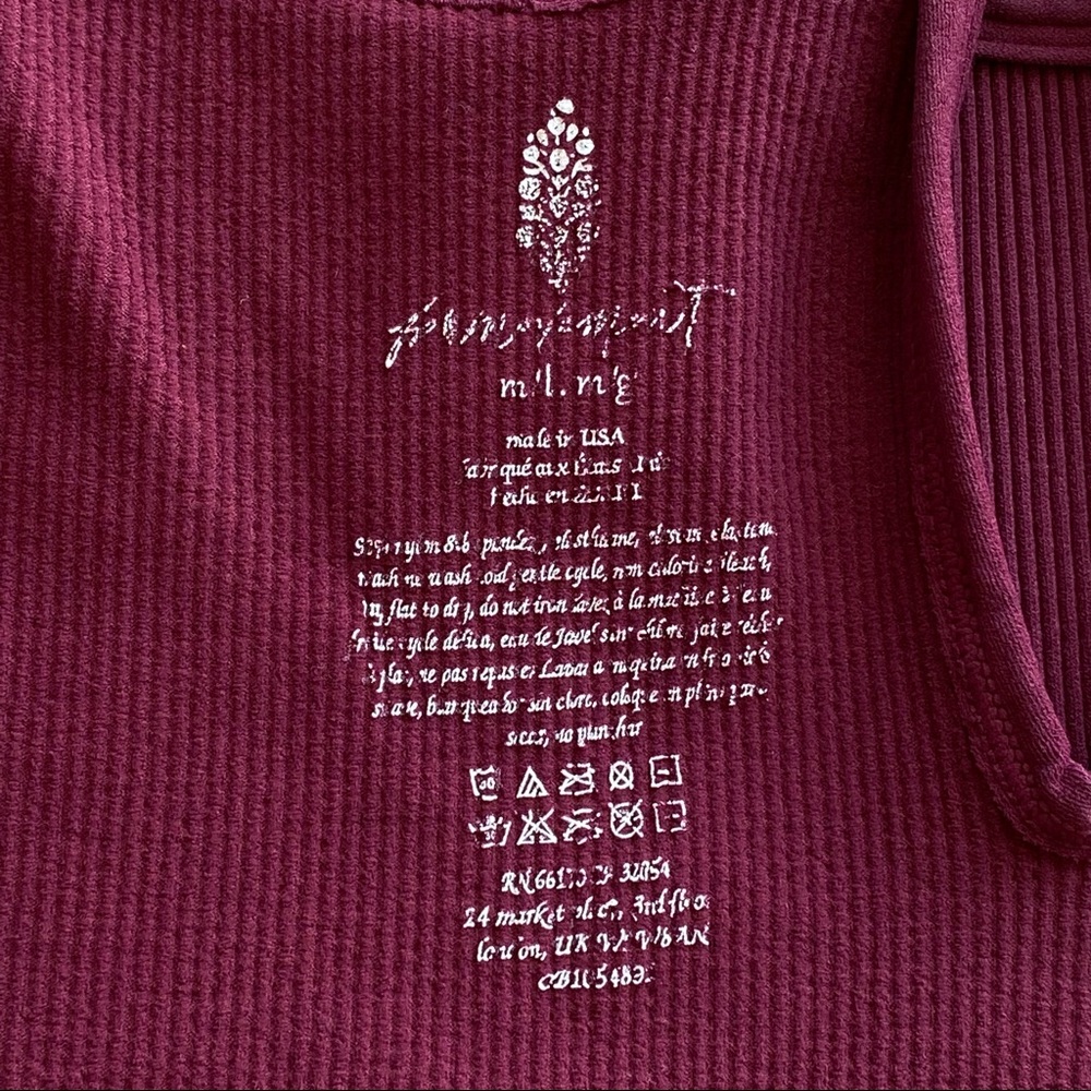 NEW Free People Happiness Runs Henley Tank - Picture 7 of 10